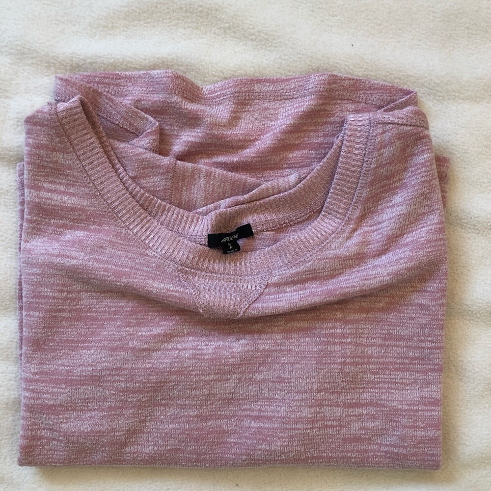 Ardene dolman sleeve pullover sweater. Pink, S. - Picture 3 of 15